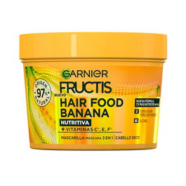 Garnier Fructis Hair Food Mascarilla Ultra Nutritiva Banana 390 ml Cabello Seco