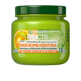 Garnier HIDRA LISO 72H Mascarilla Alisadora 300 ml para Cabello, Combate el Encrespamiento