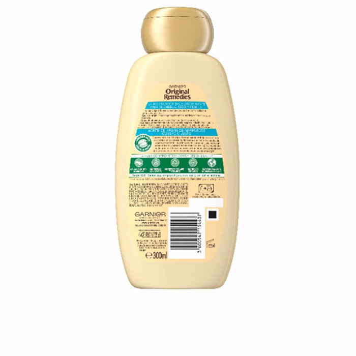 Garnier ORIGINAL REMEDIES Champú Elixir de Argan 300 ml Cabello Seco Nutritivo