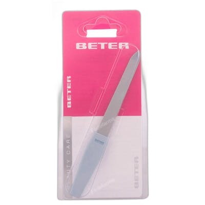BETER Lima de Uñas Zafiro, Punta Aguda, 12.5 cm BETER Lima de Uñas Zafiro, Punta Aguda, 12.5 cm
