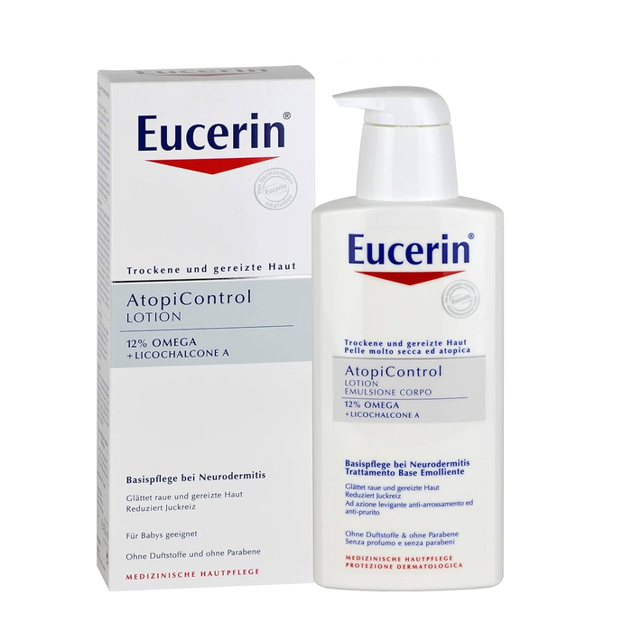 Eucerin AtopiControl Loción Calmante Enriquecida con Omega 400 ml Eucerin AtopiControl Loción Calmante Enriquecida con Omega 400 ml