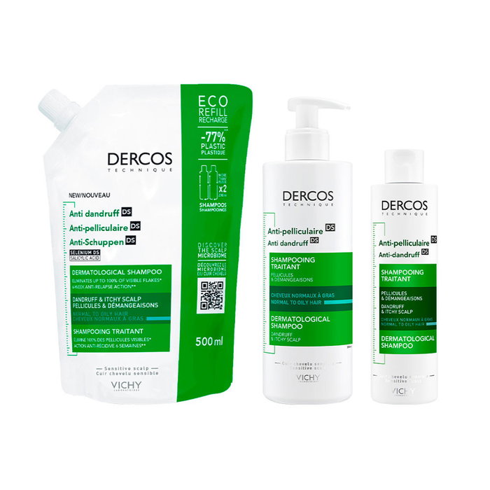 Vichy Dercos Technique Champú Anticaspa Cabello Graso 200 ml Vichy Dercos Technique Champú Anticaspa Cabello Graso 200 ml