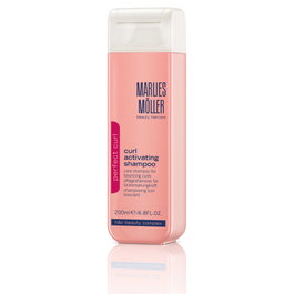 Marlies Möller CURL ACTIVATING Shampoo 200 ml - Champú Antiencrespamiento para Pelo Rizado, Nutre y Define Rizos con Extracto de Amaranto