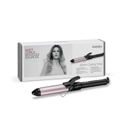 Babyliss C332E Rizador de Pelo Sublim'touch Pro 180 - Tecnología Caliente Cerámica, 10 Ajustes de Temperatura 110-180°C, Calentamiento 60s, Cable 1.8m, Color Negro y Rosa