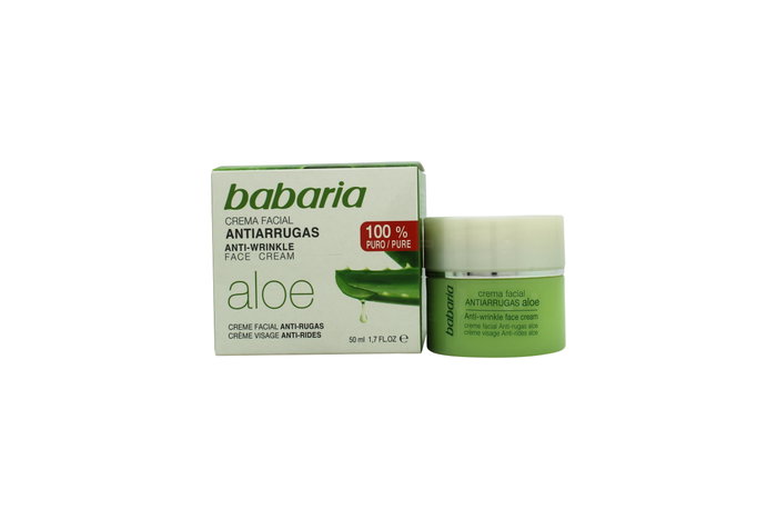 Babaria ALOE VERA Crema Facial Antiarrugas 50 ml