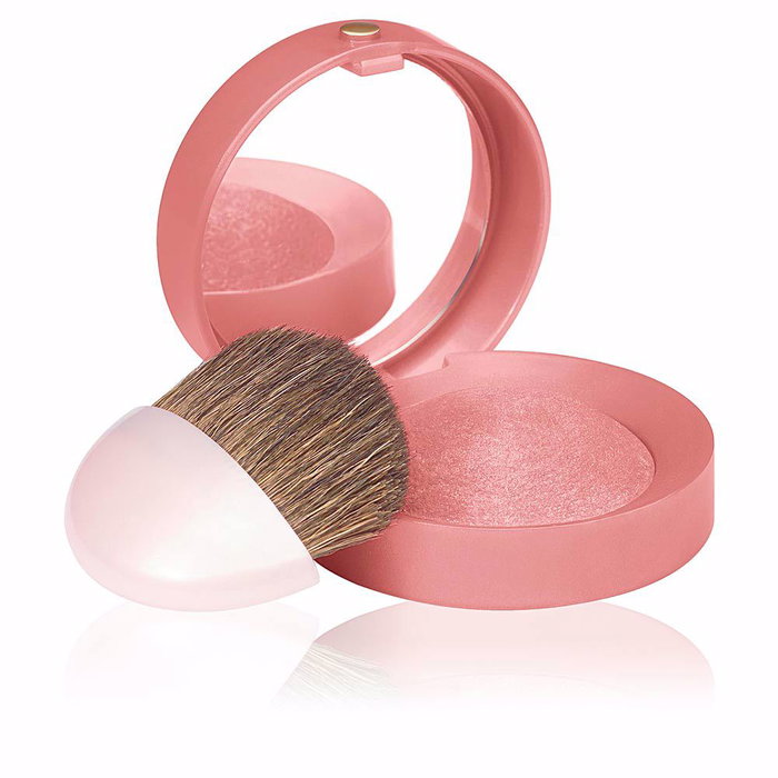 Bourjois #074-Rose Ambre Little Round Pot Blusher Powder - Colorete en Polvo Compacto 2.5g