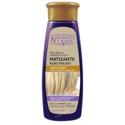 Natur Vital Mascarilla Matizante Silver Blonde 300ml