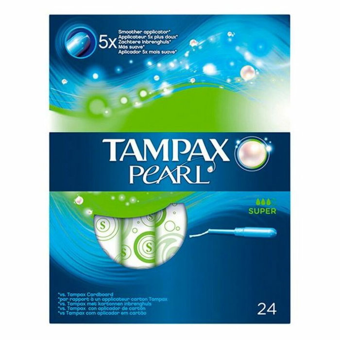 Tampax Pearl Super tampón 24 uds