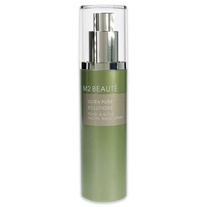 M2 Beauté ULTRA PURE SOLUTIONS pearl & gold facial nano spray 75 ml M2 Beauté ULTRA PURE SOLUTIONS pearl & gold facial nano spray 75 ml