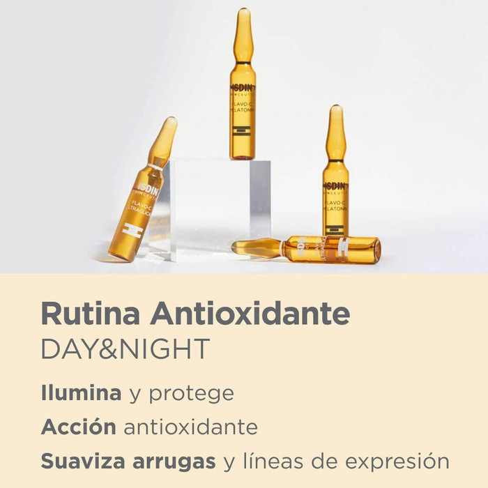 Isdin ISDINCEUTICS Flavo-C Melatonin + Ultraglican 10 + 10 ampollas Isdin ISDINCEUTICS Flavo-C Melatonin + Ultraglican 10 + 10 ampollas