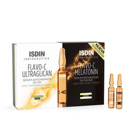 Isdin Isdinceutics Pack Day&Night Antiox Ultragli+Melat 10+10 20 X 2 mL