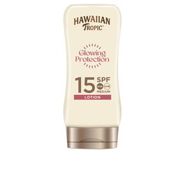 Hawaiian Tropic SATIN Glowing Protection Ultra Radiance Sun Lotion SPF15 180ml