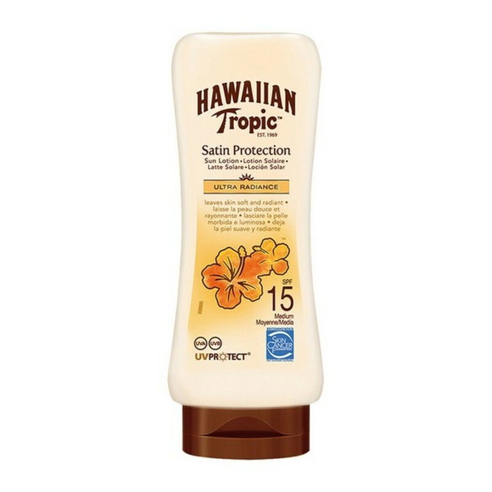 Hawaiian Tropic Glowing Protection Ultra Radiance Loción Solar SPF30 180 ml Hawaiian Tropic Glowing Protection Ultra Radiance Loción Solar SPF30 180 ml