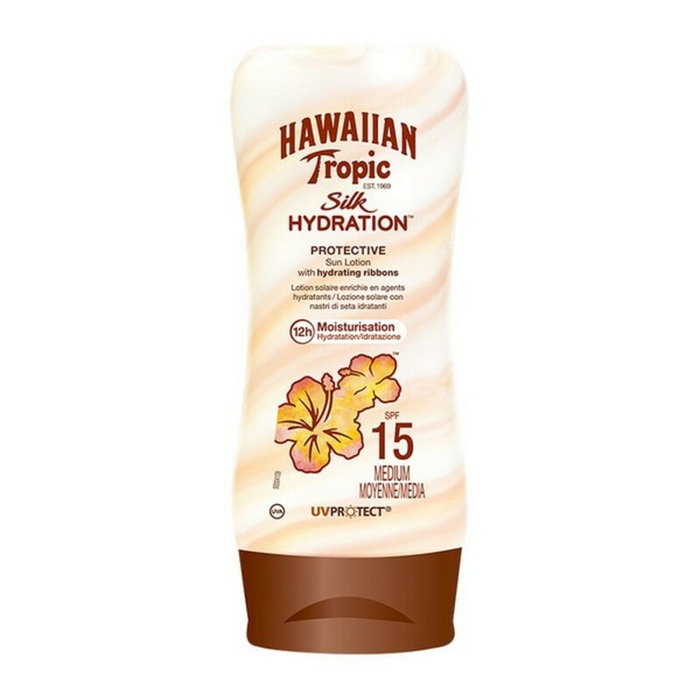Hawaiian Tropic Silk Hydration Loción Solar SPF 15 180 ml