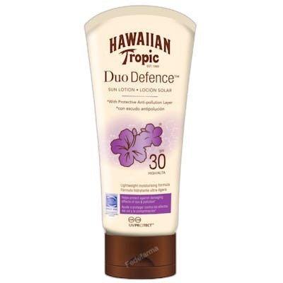 HAWAIIAN TROPIC Duo Defense Protector Solar Capa Antipolución SPF 30 180 ml HAWAIIAN TROPIC Duo Defense Protector Solar Capa Antipolución SPF 30 180 ml