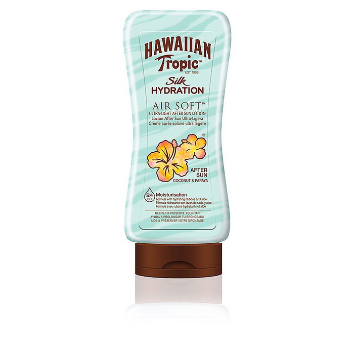 Hawaiian Tropic After Sun Silk Hydration coconut & papaya Loción Corporal 180 ml Hawaiian Tropic After Sun Silk Hydration coconut & papaya Loción Corporal 180 ml