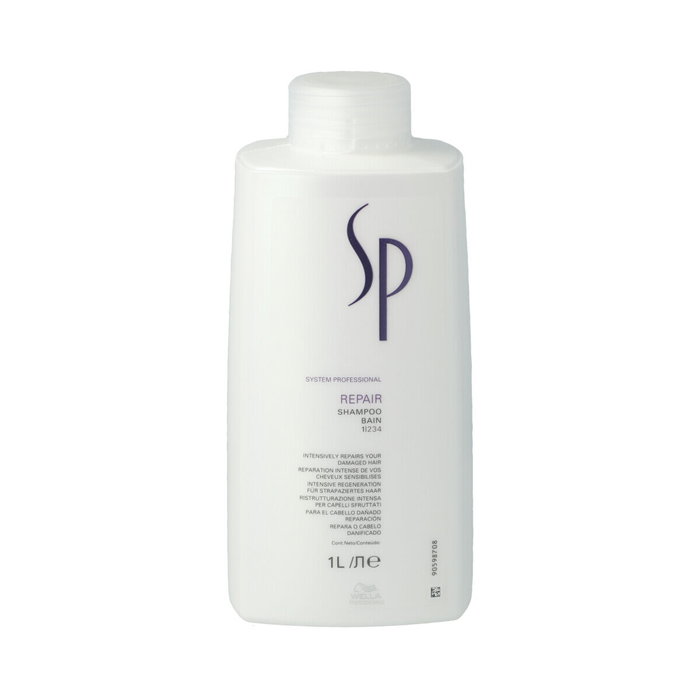 Wella Sp Repair Champú para Cabello Dañado o Tratado Químicamente 1000ml