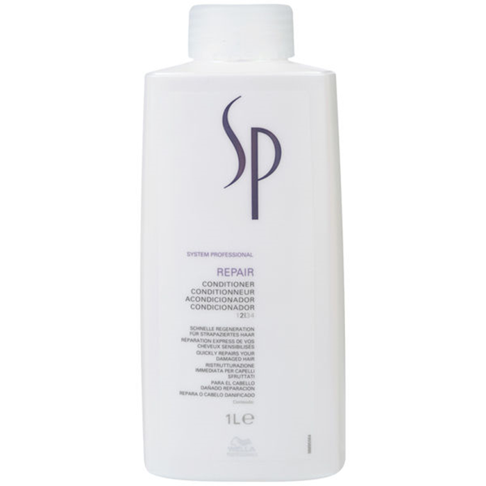 Wella Sp Repair Champú para Cabello Dañado o Tratado Químicamente 1000ml