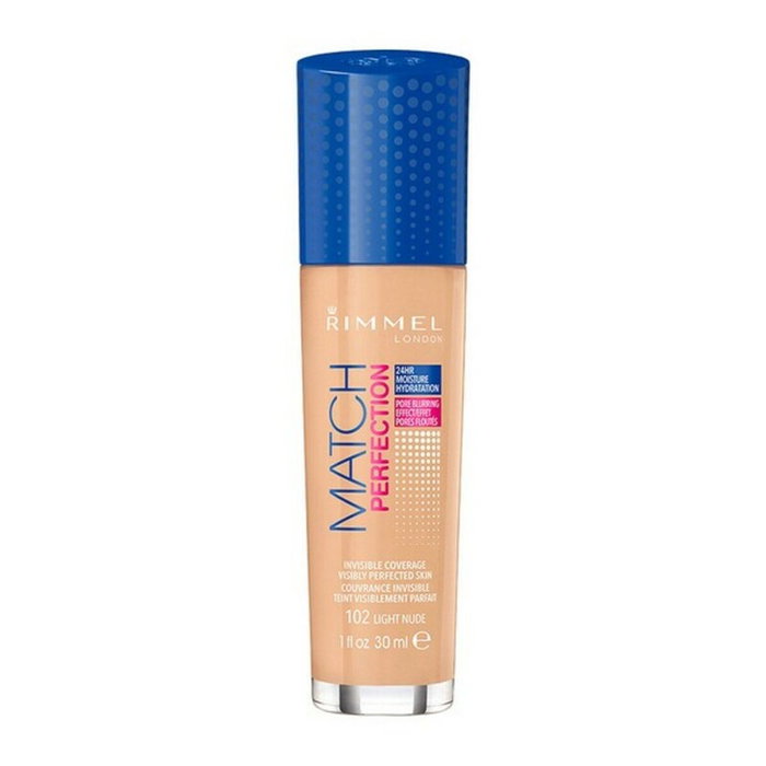 Rimmel London Match Perfection Foundation #103-true ivory Rimmel London Match Perfection Foundation #103-true ivory