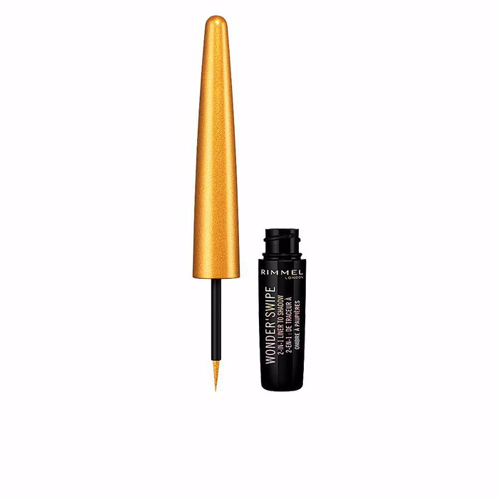 Rimmel London WONDER SWIPE 2en1 Liner to Shadow #002, Delineador Metálico que se Transforma en Sombra, Larga Duración 10h, 1.7 ml Rimmel London WONDER SWIPE 2en1 Liner to Shadow #002, Delineador Metálico que se Transforma en Sombra, Larga Duración 10h, 1.7 ml