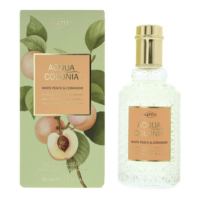 4711 Acqua Colonia White Peach & Coriander Eau de Cologne 50 ml