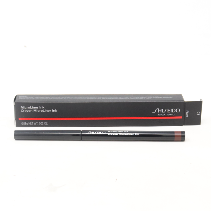 SHISEIDO MICROLINER INK Delineador de Ojos Retráctil Ultra Fino y Waterproof con Acabado Mate - Tono #03 Plum SHISEIDO MICROLINER INK Delineador de Ojos Retráctil Ultra Fino y Waterproof con Acabado Mate - Tono #03 Plum
