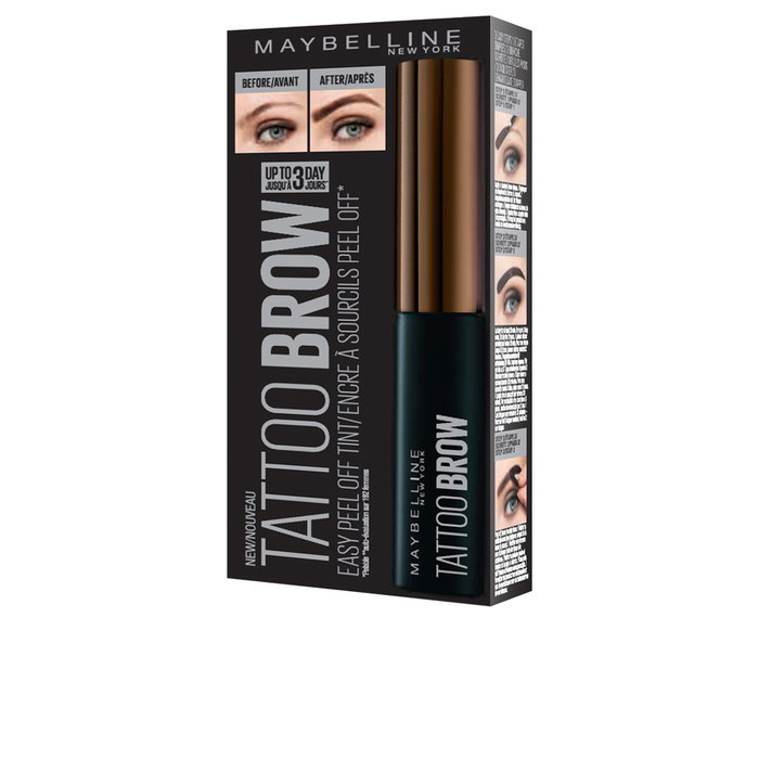 Maybelline Tattoo Brow Easy Peel Off Tint 1-light brown Maybelline Tattoo Brow Easy Peel Off Tint 1-light brown