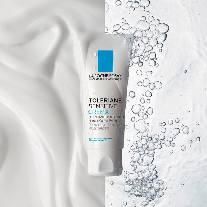 La Roche Posay TOLERIANE SENSITIVE Crema Hidratante Reparadora y Protectora Facial para Piel Seca y Sensible 40 ml