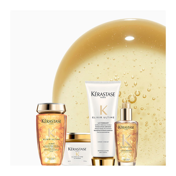 Kerastase Elixir Ultime Bain Champú Aceite Nutritivo para Cabello con Brillo y Suavidad 250 mL Kerastase Elixir Ultime Bain Champú Aceite Nutritivo para Cabello con Brillo y Suavidad 250 mL