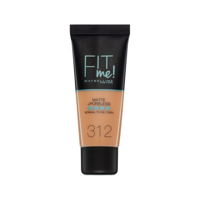 Maybelline Fit Me Matte+Poreless Foundation #128-warm nude