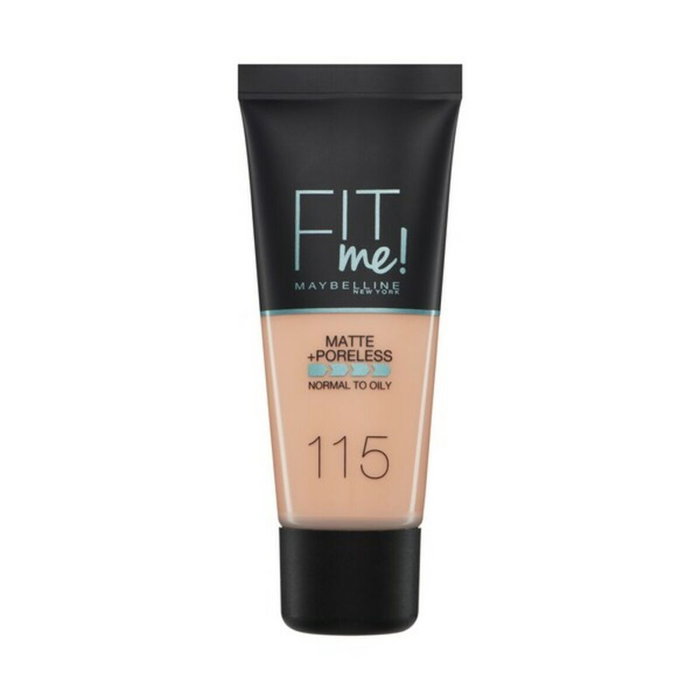 Base de Maquillaje Fluida Fit me Maybelline 30 ml 238 - rich tan Base de Maquillaje Fluida Fit me Maybelline 30 ml 238 - rich tan