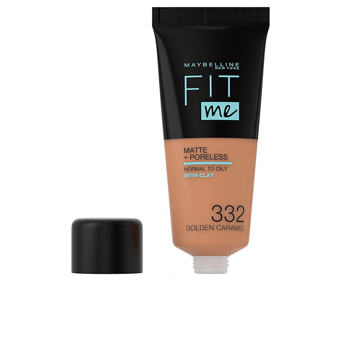 Maybelline Fit Me Matte+Poreless Base de Maquillaje 332-golden Maybelline Fit Me Matte+Poreless Base de Maquillaje 332-golden