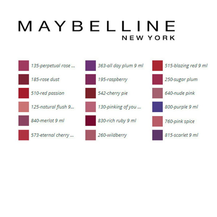 MAYBELLINE SUPERSTAY 24H COLOR 135 MAYBELLINE SUPERSTAY 24H COLOR 135