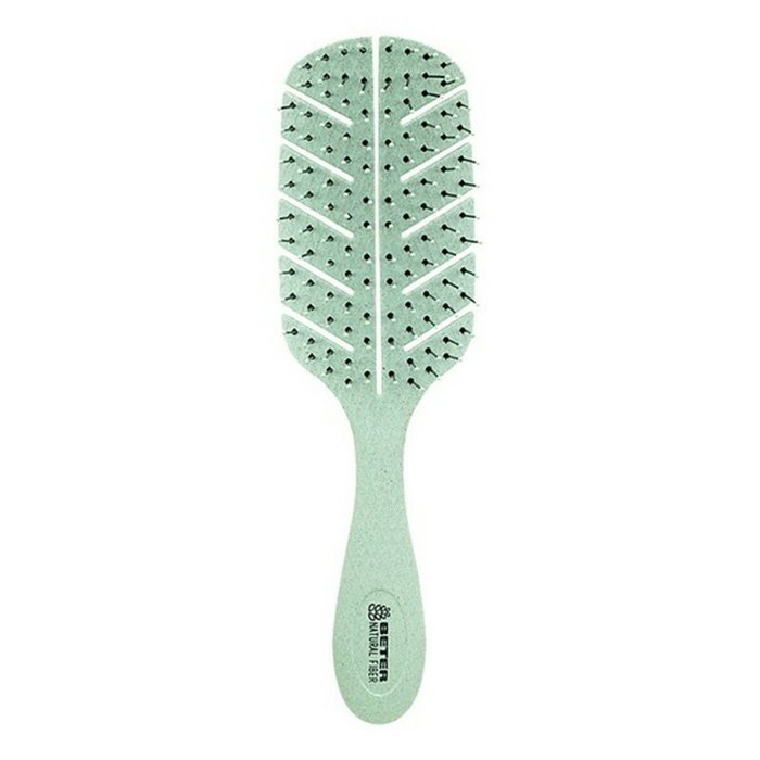 Beter Detangling Natural Fiber Cepillo Verde
