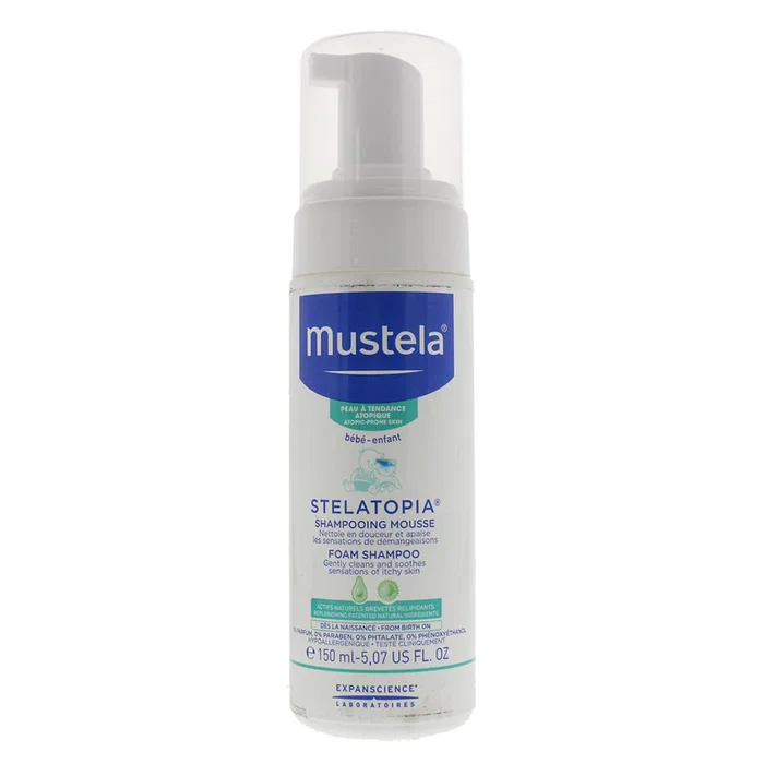 Mustela Stelatopia Champú Mousse 150 ml