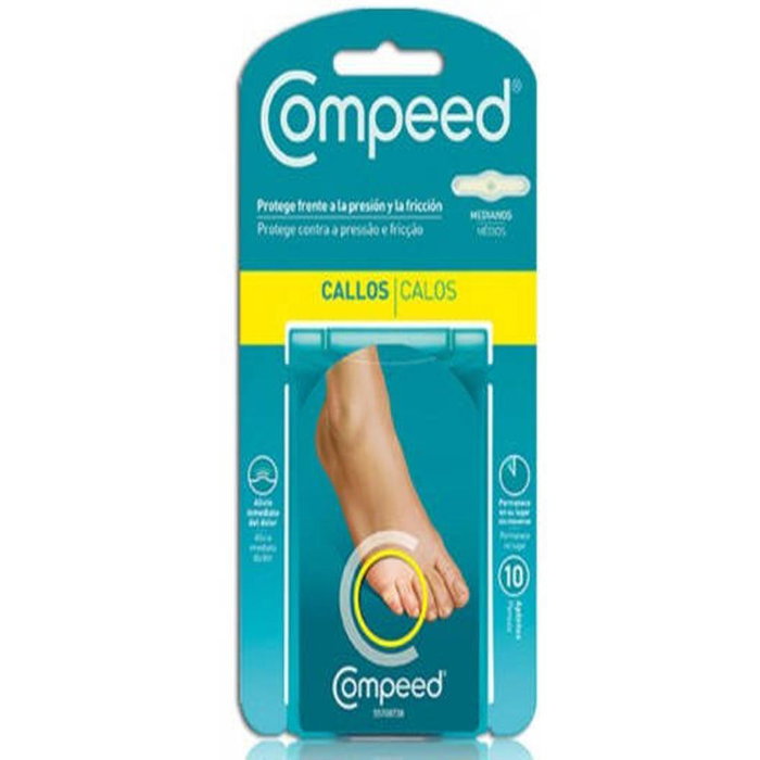 Compeed Apósitos para Callos Medianos, 10 unidades