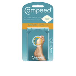 Compeed Apósitos para Juanetes Medianos, Alivio de Dolor y Presión, Protección contra Fricción, 5 Apósitos