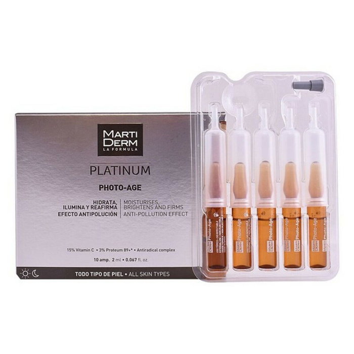 Martiderm Platinium Photo-Age HA+ 30 Ampollas de 2 ml Martiderm Platinium Photo-Age HA+ 30 Ampollas de 2 ml