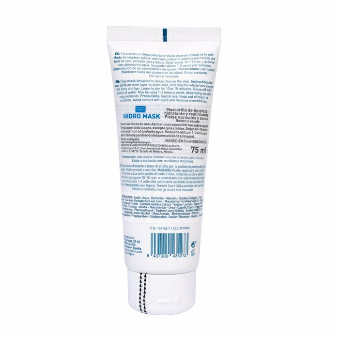 Martiderm Hidro-Mask Mascarilla Facial Hidratante para Piel Normal-Seca 75 ml Martiderm Hidro-Mask Mascarilla Facial Hidratante para Piel Normal-Seca 75 ml