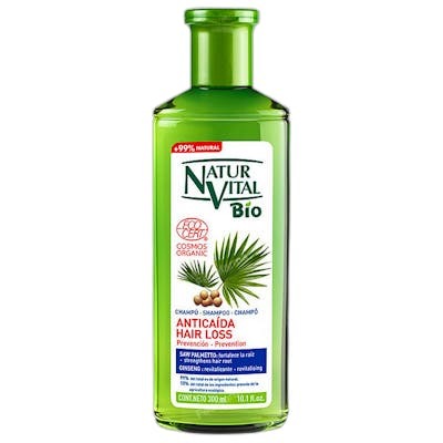 NaturVital Champú BIO ECOCERT anticaída 300 ml