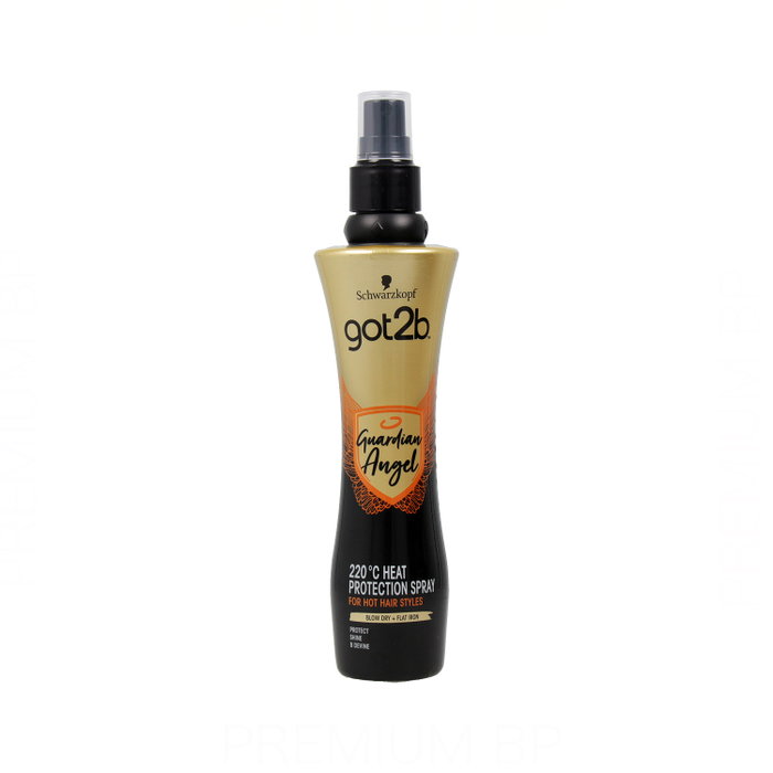 Schwarzkopf GOT2B GUARDIAN ANGEL Spray Protector de Calor 220ºC 200 ml Schwarzkopf GOT2B GUARDIAN ANGEL Spray Protector de Calor 220ºC 200 ml