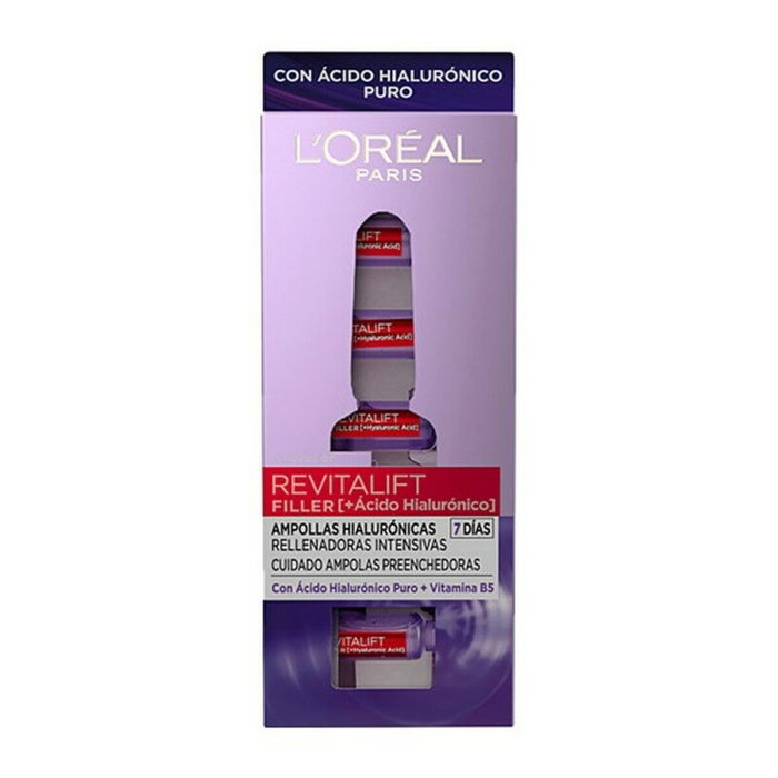 L'Oréal Paris Revitalift Filler Ácido Hialurónico Ampollas Intensivas 7 x 1,3 ml L'Oréal Paris Revitalift Filler Ácido Hialurónico Ampollas Intensivas 7 x 1,3 ml
