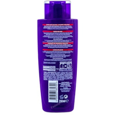 L'Oréal Paris Elvive Color-Vive Violeta Champú Matizador 200 ml L'Oréal Paris Elvive Color-Vive Violeta Champú Matizador 200 ml