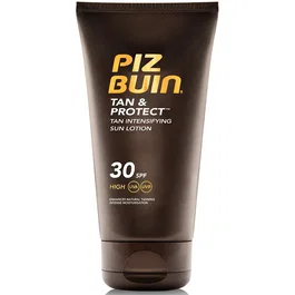 Piz Buin Tan & Protect Loción Solar SPF 30, 150 ml