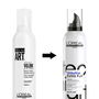 L'Oréal Professionnel Paris TECNI ART Full Volume Mousse Fijación 5, Volumen Extra, Esponjoso, 250 ml, para Todo Tipo de Cabello, Protección UV
