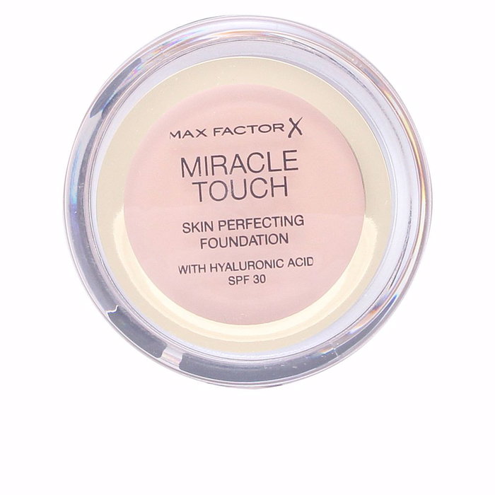 Max Factor Miracle Touch Liquid Illusion Foundation #070 Natural - Base de Maquillaje Ligera con SPF 30, 12 g