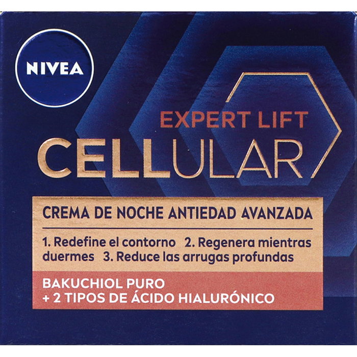 Nivea Hyaluron Cellular Filler Crema de Noche Antiedad 50 mL Nivea Hyaluron Cellular Filler Crema de Noche Antiedad 50 mL