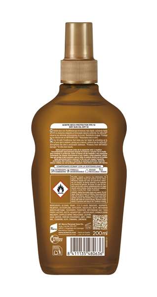 Ecran Aceite Protector Ecran Sunnique Broncea F10 200 ml. Español Ecran Aceite Protector Ecran Sunnique Broncea F10 200 ml. Español