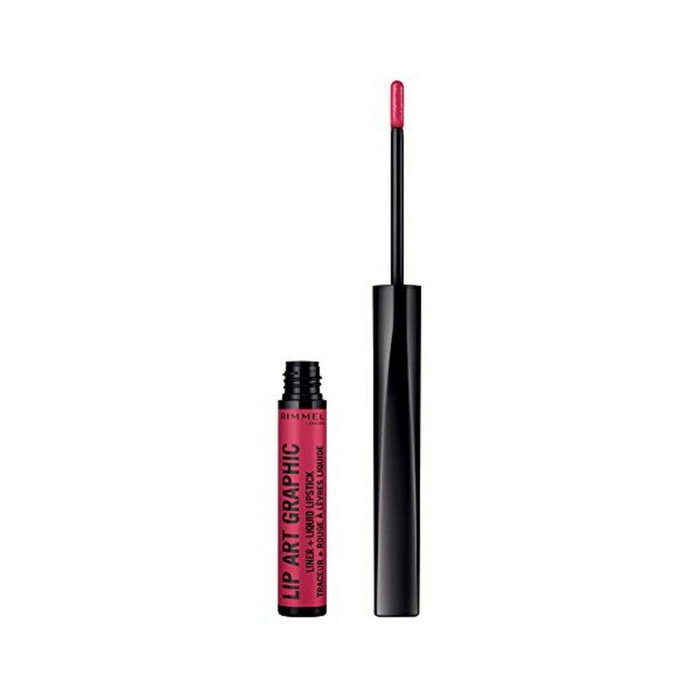 Rimmel London LIP ART GRAPHIC Liner & Liquid Lipstick #810-be free 5 ml Rimmel London LIP ART GRAPHIC Liner & Liquid Lipstick #810-be free 5 ml