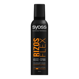 Syoss RIZOS FLEX Mousse para Definir Rizos, Producto de Peinado para Cabello Rizado, Mujer, 250 ml